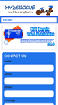 Mobile Screenshot of mydeliciouscakes.com.au